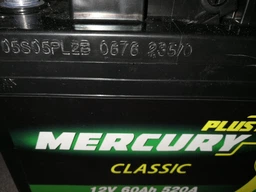Автомобільний акумулятор Mercury Classic Plus 60А (-/+) (520EN) (P47295) фото від покупців 10