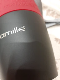 Термокружка Kamille Vizo 380 мл нержавеющая сталь Черная с красным фото от покупателей 2