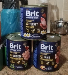 Влажный корм Brit Premium by Nature для собак, ягненок с гречкой, 800 г фото от покупателей 7