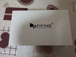 Микрофон студийный конденсаторный FIFINE K669 Violet