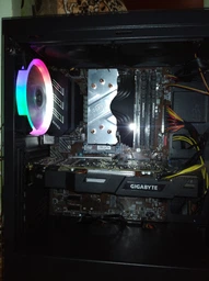 Корпус 1STPLAYER D5-R1 Color LED Black
