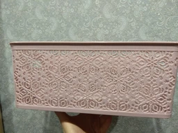 Корзина VIOLET HOUSE 0504 №4 Ажур DARK GREY б/кр. 14 л фото от покупателей 9