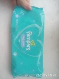 Дитячі Вологі Серветки Pampers Fresh Clean 4х52 шт М'які Maxi 208 штук приємні ароматні фото від покупців 4