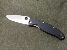 Нож Spyderco Resilience G-10 Black (C142GP)