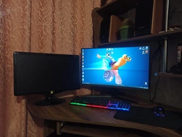 Монитор 27" Samsung Curved C27R500 Dark Silver (LC27R500FHIXCI) фото от покупателей 15