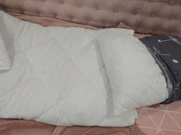 Набор антиаллергенный EcoSilk Супер Теплый №758 Eco Light White (одеяло 140х205 + подушка 50х70 средняя) (2200001211384) фото от покупателей 5