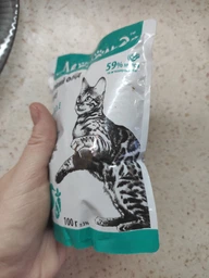 Упаковка влажного корма для кошек Леопольд Готовый обед в соусе с мясом птицы и креветками с овощами 24 шт по 100 г (4820185491822-24) фото от покупателей 3