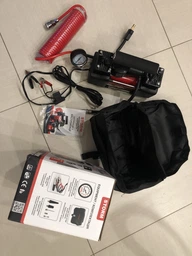 Автокомпрессор Storm Bi-Power двухпоршневый с зажимами АКБ 10 Атм 85 л/мин 360 Вт (20400) фото от покупателей 19