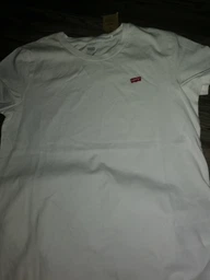 Футболка хлопковая женская Levi`s Perfect Tee 39185-0087 XL Черная с белым (5400898702386) фото от покупателей 1