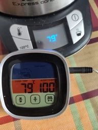 Термометр с выносным щупом для мяса Digital Cooking Thermometr SN124 и большим сенсорным лед дисплеем фото от покупателей 2
