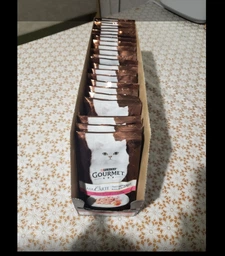 Упаковка влажного корма Purina Gourmet AlaCarte с форелью 24 шт по 85 г (7613035505285)