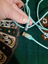 Кабель Colorway USB - Type-C 2.4А 2 м Mint (CW-CBUC008-MT) фото від покупців 12