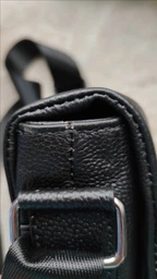 Сумка планшет через плечо мужская из натуральной кожи Laras 10t9168 Black (ROZ6206100477) фото от покупателей 9