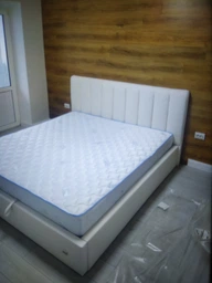 Ліжко Sanam Standart 120 х 200 см Лаки White Біле