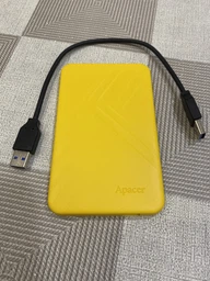 Жесткий диск Apacer AC236 2TB 5400rpm 8MB AP2TBAC236Y-1 2.5" USB 3.1 External Yellow фото от покупателей 6
