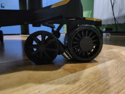 Комплект колес Hator 76 мм Black (HTS-125)