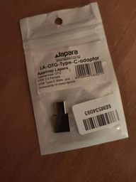 Адаптер Lapara OTG USB Type-C - USB 2.0 Type-A для смартфонів/планшетів із підтримкою OTG (LA-OTG-Type-C-adaptor) фото від покупців 8