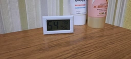 Цифровой гигрометр и термометр с ЖК дисплеем 2в1 -50 ~ 70° C (чёрный) фото от покупателей 7