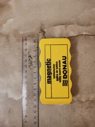 Губка для сухостираемых досок DONAU 110 х 57 х 52 мм 1 шт Желтый (7638001-99) фото от покупателей 1