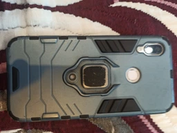 Чехол с подставкой Deexe Hybrid Case для Xiaomi Redmi Note 7 / Note 7 Pro - Blue