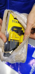 Набор ключей шестиграных Stanley 1.5-10 мм (0-69-253)