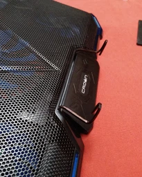 Охлаждающая подставка для ноутбука Crown CMLS-K331 Black/Blue фото от покупателей 18