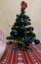 Ялинка штучна 1 м Класична зелена 7124 фото від покупців 2