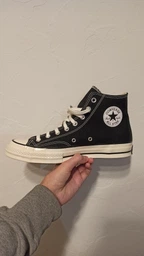 Чоловічі кеди високі Converse Chuck 70 Hi 162050C 41 (7.5) 26 см Чорні (888755675236) фото від покупців 13