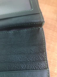 Гаманець жіночий ST Leather із натуральної шкіри горизонтальний чорний для прав (bg184fash11) фото від покупців 7