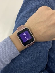Ремешок для Amazfit BIP | Bip Lite | Bip U / Pro/ Mini | GTS | GTS 2 /3 | Gtr 42mm миланская петля 20мм Milanese loop Браслет Черный BeWatch (1010201) фото от покупателей 13