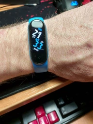 Ремешок Armorstandart Superhero Edition для Xiaomi Mi Band 7/6/5 Captain America Blue (ARM57108) фото от покупателей 12