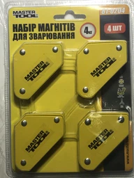 Набір магнітів для зварювання MASTERTOOL GM 4 кг, 45°/90°/135° (81-0204) фото від покупців 2