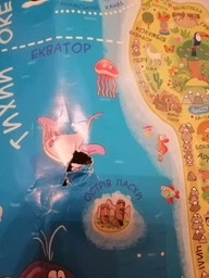 Дитяча карта світу. ФОРМАТ А1 (9789663334844) фото від покупців 2