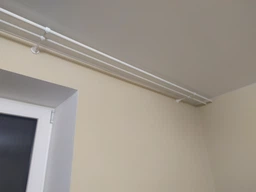 Карниз металевий подвійний PLASTIDEA для штори з гачками (16 - 16) Білий Болонь 300 див. фото від покупців 7