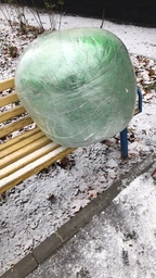 Крісло-груша нейлон Oxford жовтий KatyPuf L 100x75