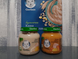 Упаковка овочево-м'ясного пюре Gerber Ніжні овочі з кроликом з 6 місяців 130 г х 6 шт (7613287166982) фото від покупців 4