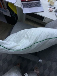 Подушка антиаллергенная MirSon Eco Ecosilk средняя 50x70 см (2200000008633) фото от покупателей 15