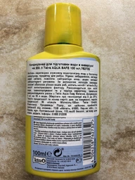 Средство по уходу за водой Tetra Aqua Safe для подготовки воды 100 мл на 200 л (4004218760998) фото от покупателей 2