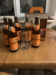 Подарочный набор пива Schofferhofer Hefeweizen светлое нефильтрованное 5% 0.5 л х 5 шт + бокал 0.5 л (4053400942520) фото от покупателей 12