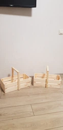 Ящик дерев'яний з ручкою ECO WoodBox (Ш/Д/В:23*46*15) фото від покупців 2