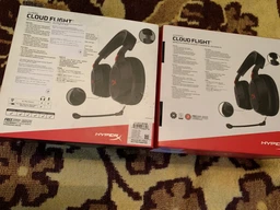 Наушники HyperX Cloud Flight (HX-HSCF-BK/EM / 4P5L4AM) фото от покупателей 8