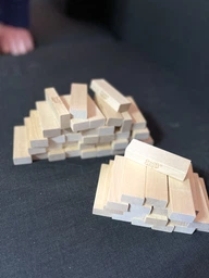 Настольная игра Hasbro Дженга класическая (5010993484096) фото от покупателей 14