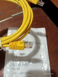 Патч корд Cablexpert CAT5e UTP 3 м Желтый (PP12-3M/Y) фото от покупателей 3