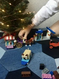 Конструктор LEGO Classic Кубики и колеса 442 детали (10715) фото от покупателей 13