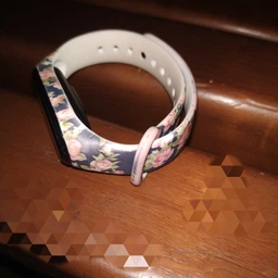 Ремешок Armorstandart Силиконовый для Xiaomi Mi Band 4/3 Blue Flowers (ARM52066) фото от покупателей 1