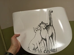 Коврик под миски для собак и кошек Trixie Pussy Cat 40 x 30 см (4011905245409) фото от покупателей 6
