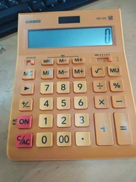 Калькулятор настільний 12-розрядний Casio GR-12C-RG-W-EP, оранжевий 209*155*34.5 фото від покупців 1