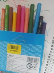 Олівці воскові Maped Color Peps Wax Crayons 12 кольорів (MP.861011)