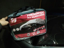 Тент автомобильный с подкладкой Milex PO-V30013 XL Серый (533x178x120см) фото от покупателей 3