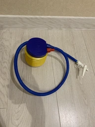 Мяч для фитнеса EasyFit 75 см фиолетовый (фитбол, гимнастический мяч для беременных) EF75V фото от покупателей 17